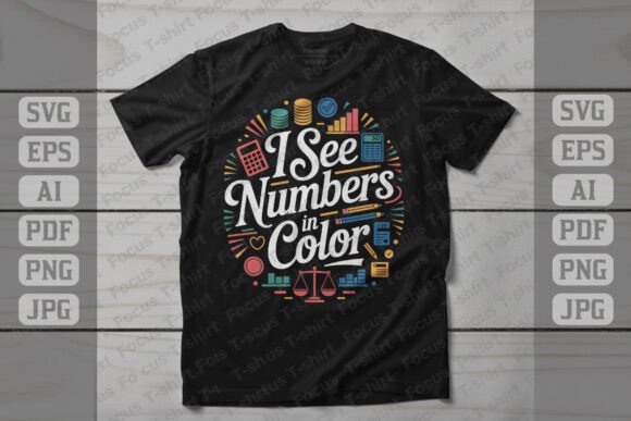 I See Numbers in Color SVG Graphics