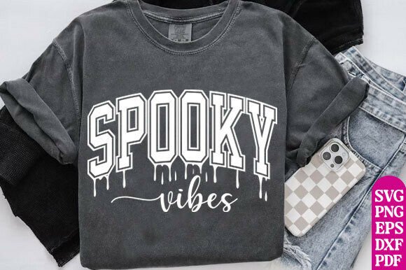Spooky Vibes Graphics for T-Shirt Designs